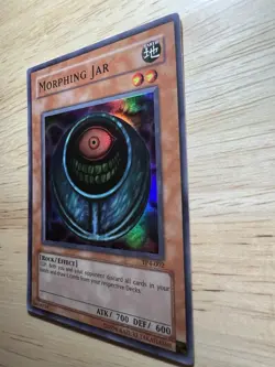 YUGIOH Super Rare Morphing Jar TP4-002 PLAYED - Image 3
