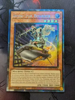 YuGiOh Inspector Boarder Collector's Rare 1st Edition RA01-EN010 - Image 1