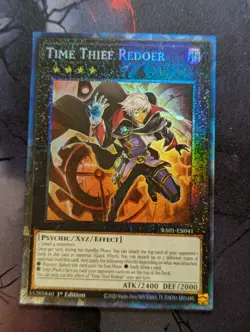 Time Thief Redoer - RA01-EN041 - Collector's Rare - 1st Edition Yugioh - Image 1