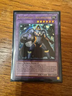 Gem Knight Aquamarine Blmm-en137 Yugioh Ultra Rare - Image 1