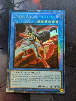 YuGiOh Cyber Angel Benten Collector's Rare Rare 1st Edition RA01-EN024 - Image 1