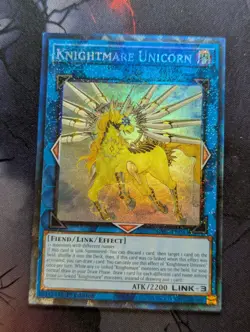 Knightmare Unicorn - RA01-EN043 - Collector's Rare - 1st Edition Yugioh - Image 1