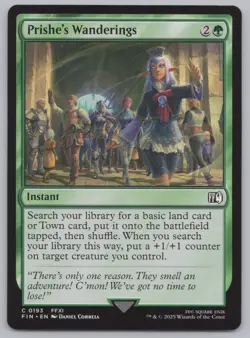 MTG Playset (4) - Final Fantasy - Prishe's Wanderings #193 -k478 - Image 2