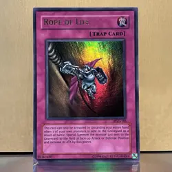 YuGiOh • Rope of Life • PGD-105 • Unlimited Holo Ultra Rare • MP - Image 1