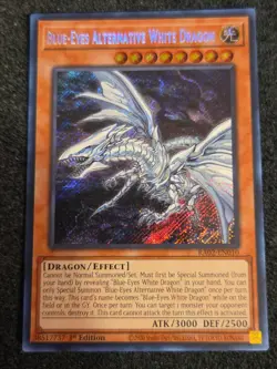 Yugioh! Blue-Eyes Alternative White Dragon - RA02-EN010 - Secret Rare - 1st Edit - Image 1