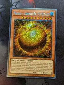 Yugioh The Winged Dragon of Ra - Sphere RA01 EN007 Platinum Rare 1st Edition NM - Image 1