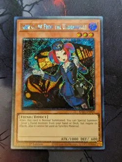 Tour Guide from the Underworld RA01-EN005 Platinum Secret Rare Yugioh NM - Image 1