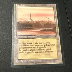 ***Italian Karakas*** MTG Legends Magic Light Play - Image 1