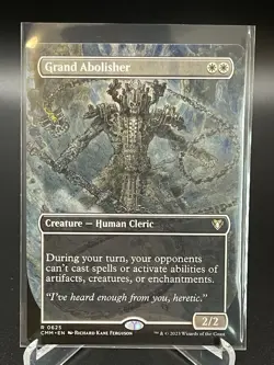 Grand Abolisher MTG Card - Borderless - Commander Masters 625 - Image 1