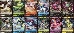 set of 12 authentic Pokemon Card Japanese Arceus V Celebi Reshiram Empoleon - Image 1