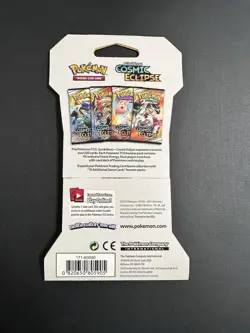 Pokemon TCG Cosmic Eclipse Sleeved Booster Pack. Arceus/Dialga/Palkia Artwork - Image 2