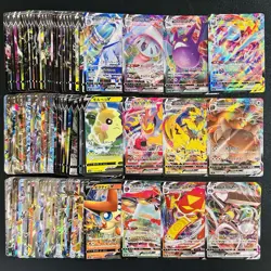 100 ex V Vmax RR RRR Holo Full Arts Lot Set Pokemon Japanese Cards F507 - Image 1