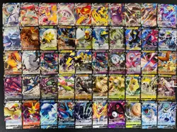 100 ex V Vmax RR RRR Holo Full Arts Lot Set Pokemon Japanese Cards F507 - Image 2
