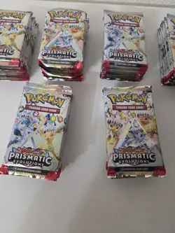 Pokemon Prismatic Evolutions Booster Packs: Lot of 60 Packs - Factory Sealed/New - Image 4