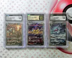 Pokemon Suicune Entei Raikou V Japanese VSTAR UNIVERSE CGC 10 Set of 3 - Image 1