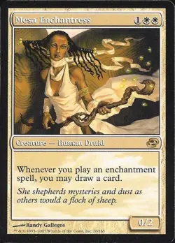 Mesa Enchantress - Light Play MTG Planar Chaos - Image 1