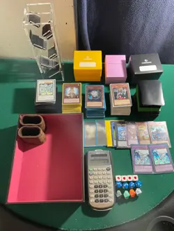 YuGioh Random Lot-Modern/Edison/Goat- 5 Decks + Accessories - Bids at $0.01!!! - Image 2