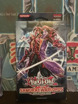 Yugioh Samurai Warlords Structure Deck 1st Edition FACTORY SEALED - Image 1