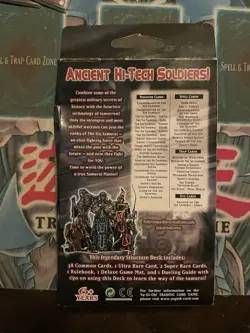Yugioh Samurai Warlords Structure Deck 1st Edition FACTORY SEALED - Image 3