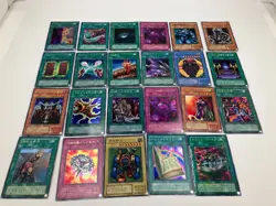 Yu-Gi-Oh Japanese Lot of 23 Change of Heart Harpie’s Feather Duster Dark Hole - Image 1