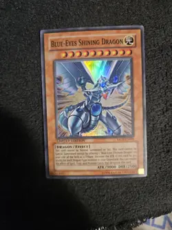 Blue-Eyes Shining Dragon - MOV-EN001 - Super Rare - Limited Edition Yugioh - Image 1