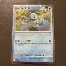 Squirtle SVP 048 Promo Holo Pokemon Card NM - Image 1