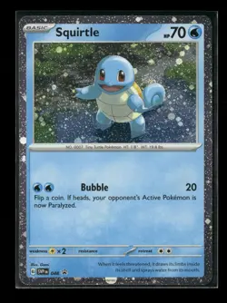 Squirtle SVP 048 Promo Holo Pokemon Card NM - Image 1