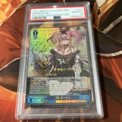 Weiss Schwarz Azur Lane Blemerton SP PSA 10 Trading Card Collectible - Image 1