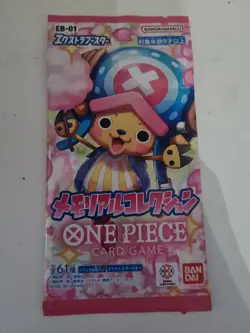 ONE PIECE CARD GAME CCG EB-01 EB01 MEMORIAL COLLECTION 1x BOOSTER PACK JAPANESE - Image 1