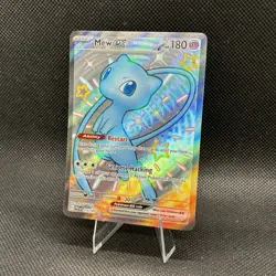 (NM) Mew ex 216/091 SV: Paldean Fates Holo Shiny Ultra Rare Pokemon Card - Image 5