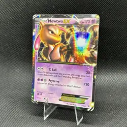 (LP) Mewtwo EX BW45 Black & White Holo Rare Mid-ERa Pokemon Card - Image 5