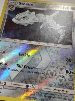 REVERSE HOLO Steelix 89/168 LP / VLP Celestial Storm Pokemon Card - Ken Sugimori - Image 2