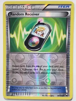 REVERSE HOLO Random Receiver 99/108 LP - Dark Explorers Pokemon Card - Image 1