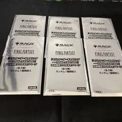 Magic The Gathering Final Fantasy Limited 6 Promo Pack Sealed Set 2025 MTG - Image 1