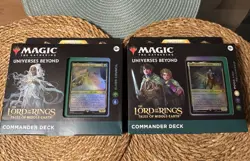 Mtg LOTR Commander Decks “Frodo and Fellowship” & “Elven Council” - Image 1