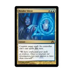 WOTC MtG Dragon's Maze Render Silent (R) EX - Image 1