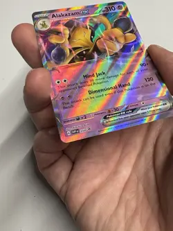 Pokemon Black Star Promo - Alakazam Ex - SVP050 - Error No Star Holo Card NM - Image 6