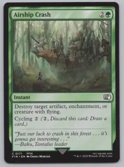 MTG Playset (4) - Final Fantasy - Airship Crash #171 -k477 - Image 2