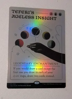 MTG *FOIL* Secret Lair TEFERI'S AGELESS INSIGHT NM - Image 1