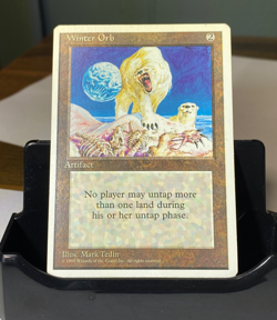 MTG Magic the Gathering Winter Orb (358/379) Fourth Edition LP - Image 1