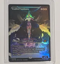 Exalted Sunborn Showcase FOIL Edge of Eternities Pack Fresh MTG MINT 🔥 - Image 1