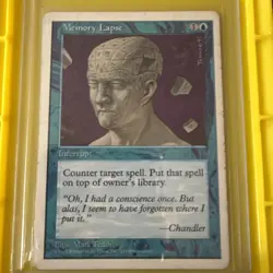 Memory Lapse - Fifth Edition 5th - LP - MTG Magic - Common - Blue Interrupt - Image 1