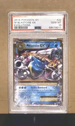 Pokemon Evolutions/Wild Blaze M EX Charizard 13/55 Blastoise22 Venusaur 2 PSA 10 - Image 3