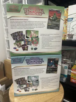 Pokemon Scarlet & Violet Temporal Forces Elite Trainer Box ETB Sealed 2 x Boxes - Image 2