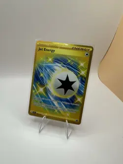 2024 Surging Sparks Jet Energy 252/191 Hyper Rare Holo Pokemon TCG - Image 1