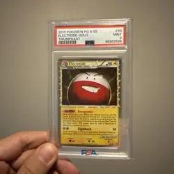 2010 POKEMON TRIUMPHANT ELECTRODE PRIME #93 ULTRA RARE HOLO PSA 9 MINT - Image 1