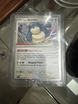 Pokemon TCG Journey Together Hop's Snorlax GameStop Promo - Image 1
