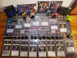 Yugioh Dungeon Dice Monsters DDM English Set w/ Custom Figures to Play Advanced - Image 1