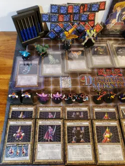 Yugioh Dungeon Dice Monsters DDM English Set w/ Custom Figures to Play Advanced - Image 2