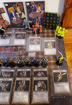 Yugioh Dungeon Dice Monsters DDM English Set w/ Custom Figures to Play Advanced - Image 4